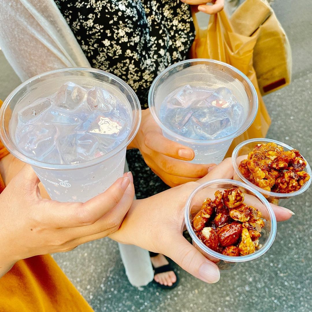 蔵前のジン専門店、Ethical Spiritsのジントニックとナッツ