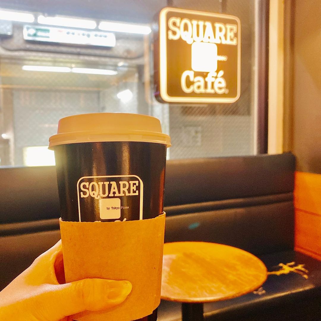 蔵前のカフェ、Square Cafeのヘーゼルラテ
