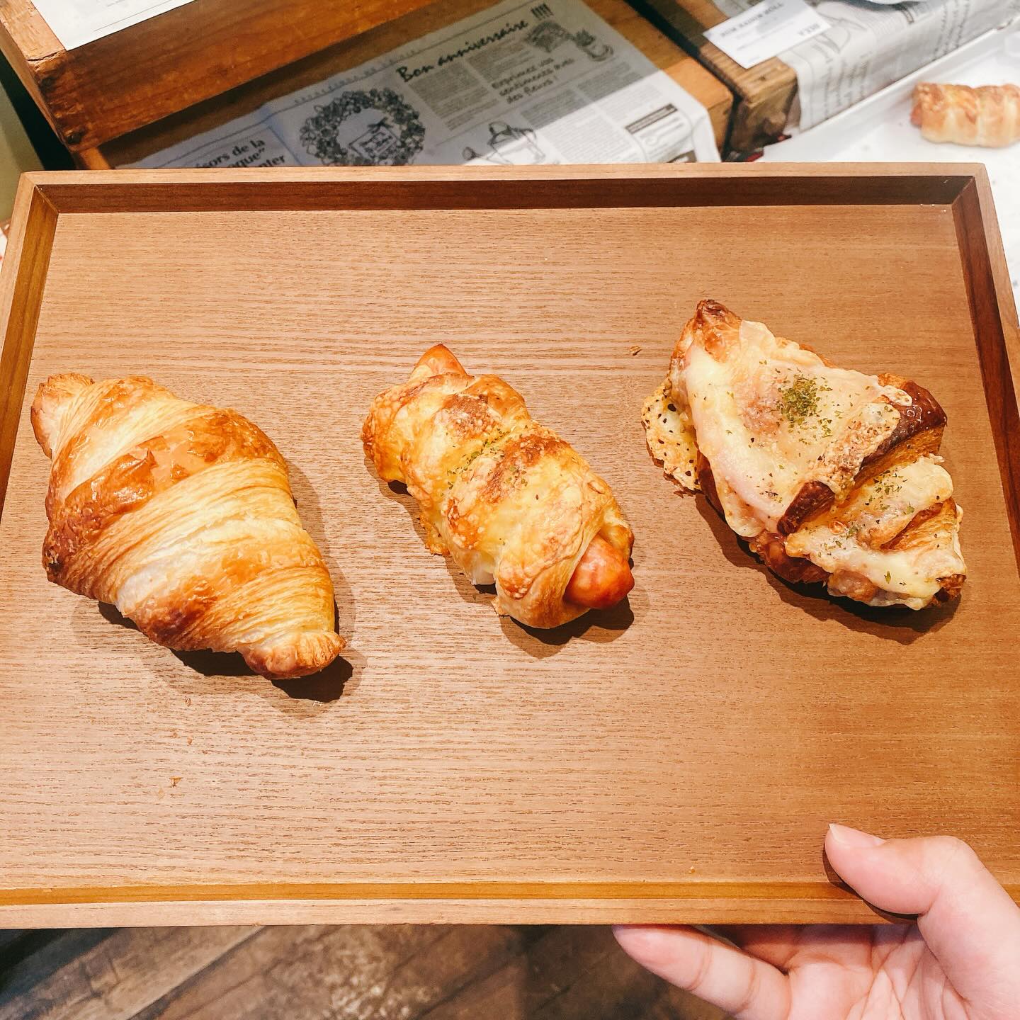 【閉店】小伝馬町のクロワッサン専門店、Croissant Hifumiのクロワッサン・ド・カンパーニュ、ソーセージドッグ、クロックムッシュ